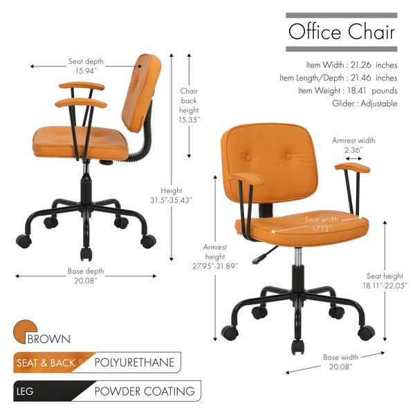 Mercury Row Task Chair & Reviews Wayfair.co.uk